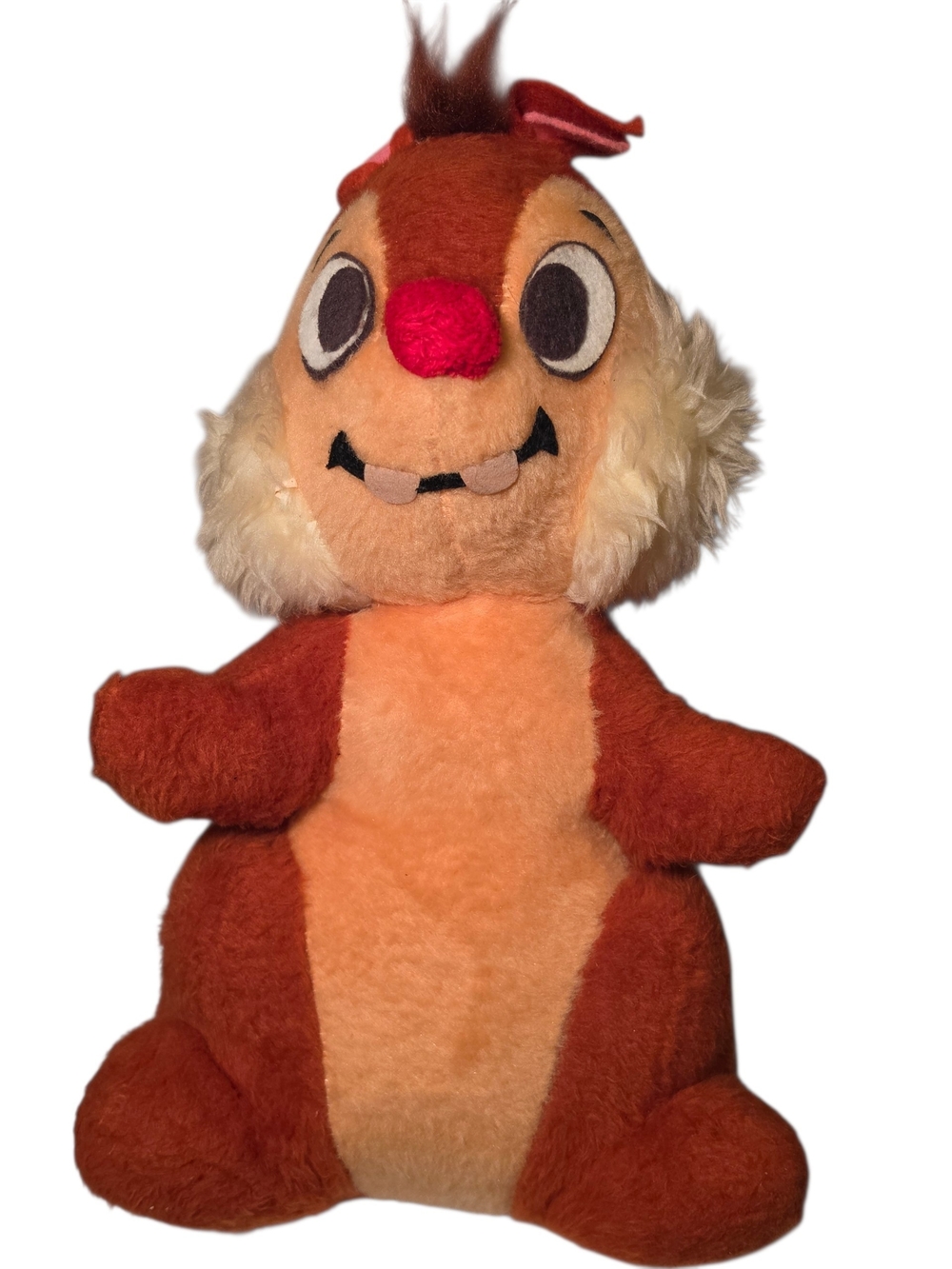 Vtg California Stuffed Toys Disney Parks Chip Or Dale Chipmunk Large Plush 16"